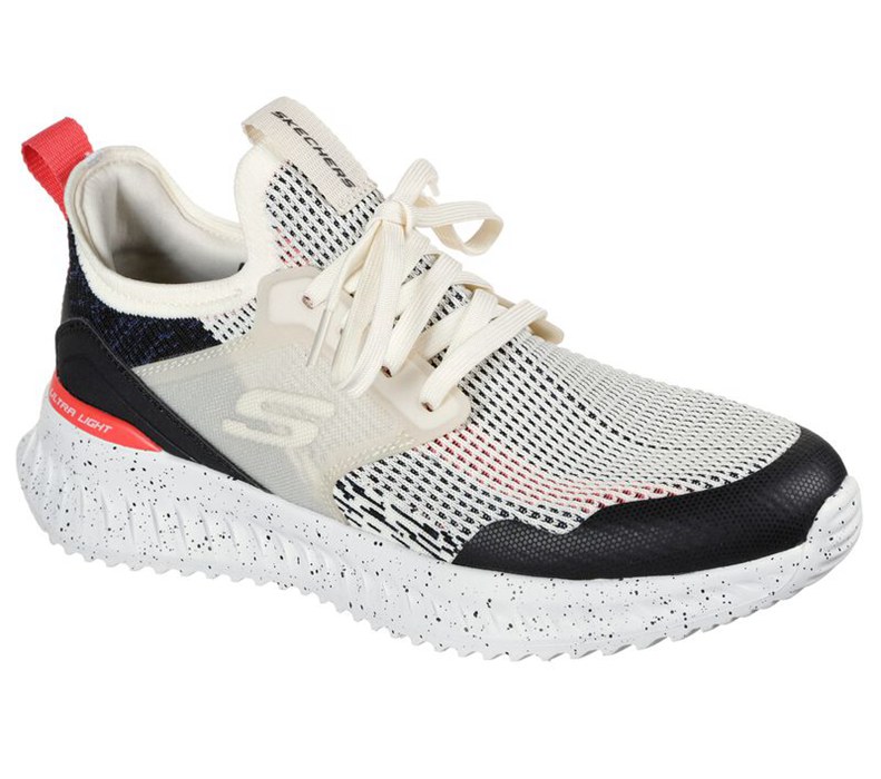 Skechers Herr Vita/Svarta Slip On - Matera 2.0 - Celdra - Sverige (WLIJH-5089)